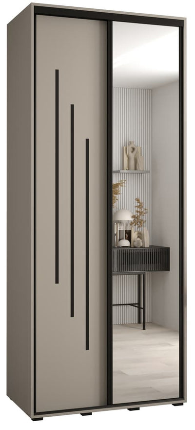 Dakota IX Sliding Door Wardrobe 120cm