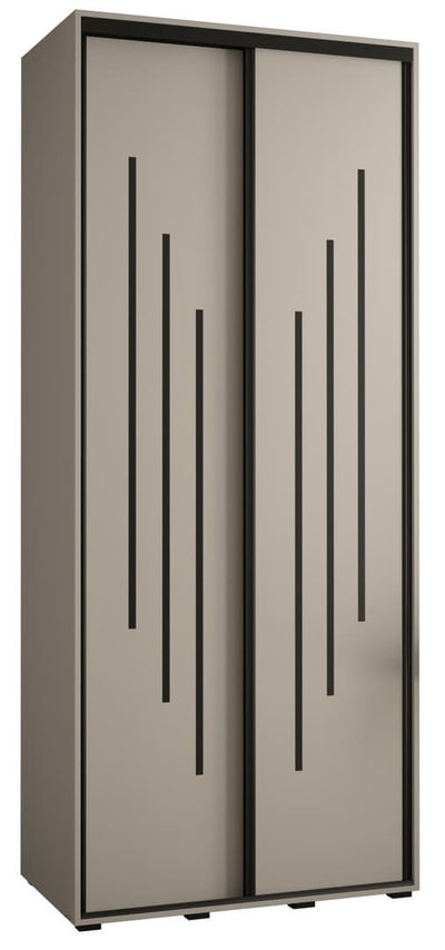 Dakota VIII Sliding Door Wardrobe 100cm