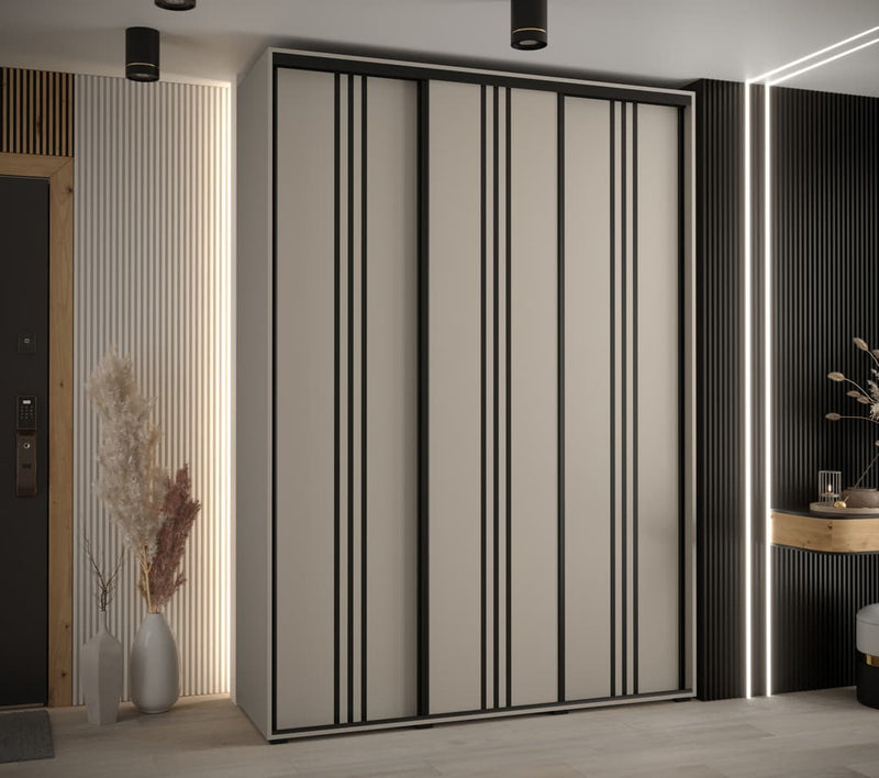 Dakota VI Sliding Door Wardrobe 180cm