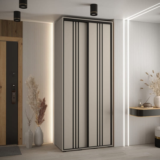 Dakota VI Sliding Door Wardrobe 120cm