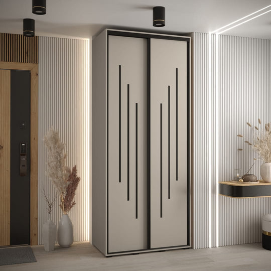 Dakota VIII Sliding Door Wardrobe 120cm