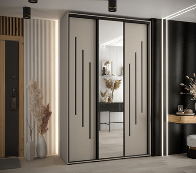 Dakota IX Sliding Door Wardrobe 150cm