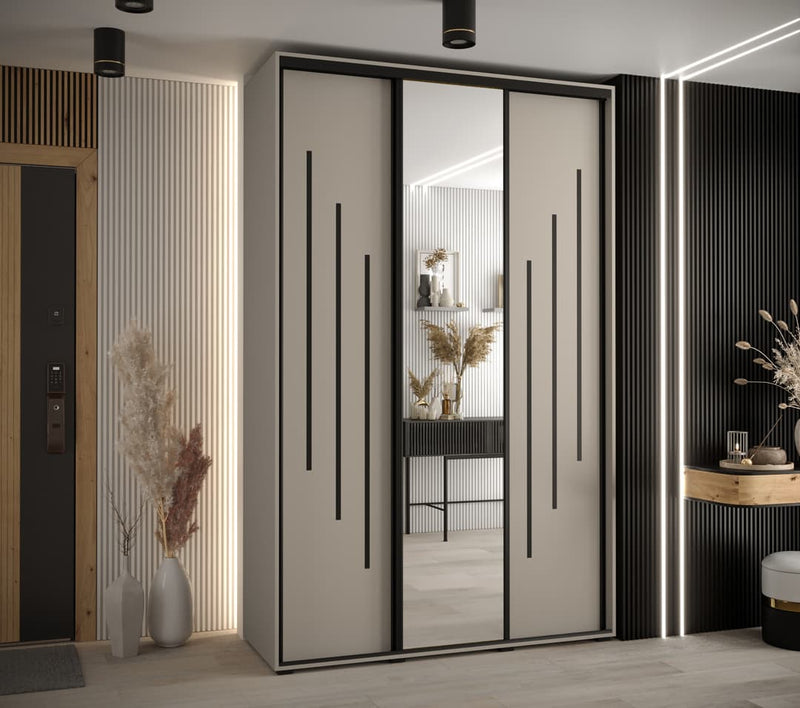 Dakota IX Sliding Door Wardrobe 150cm