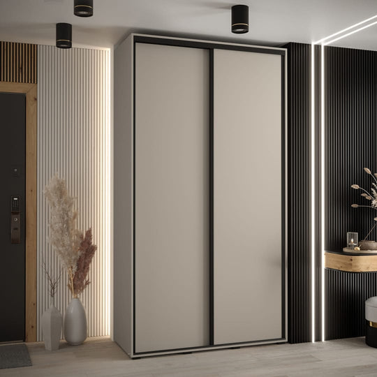 Dakota I Sliding Door Wardrobe 130cm