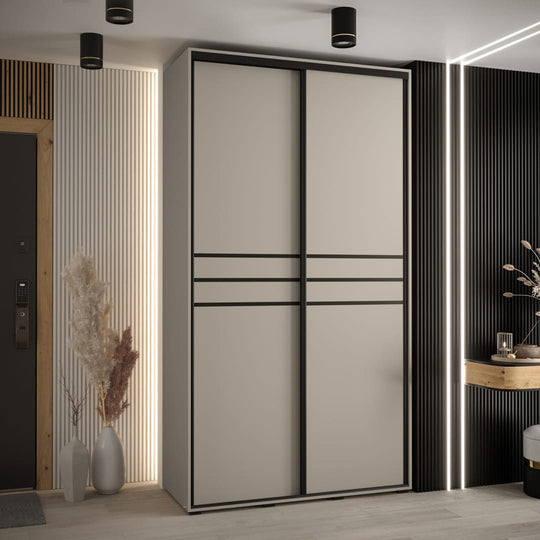 Dakota X Sliding Door Wardrobe 130cm
