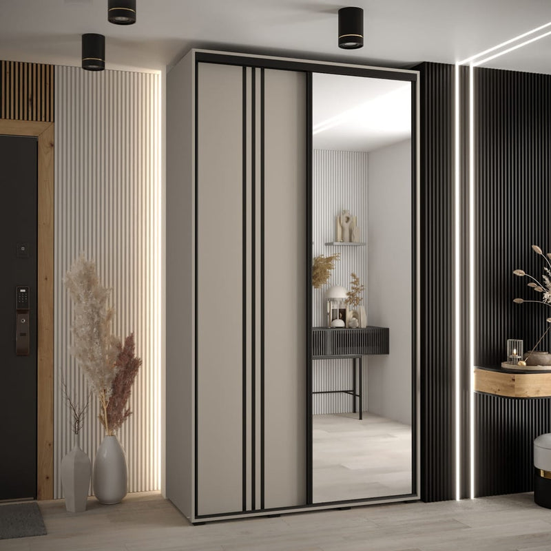 Dakota VII Sliding Door Wardrobe 130cm