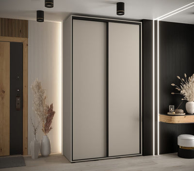 Dakota I Sliding Door Wardrobe 140cm