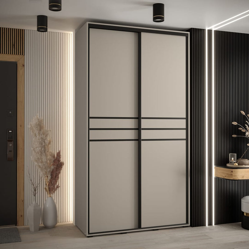 Dakota X Sliding Door Wardrobe 140cm