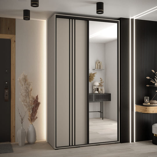 Dakota VII Sliding Door Wardrobe 140cm