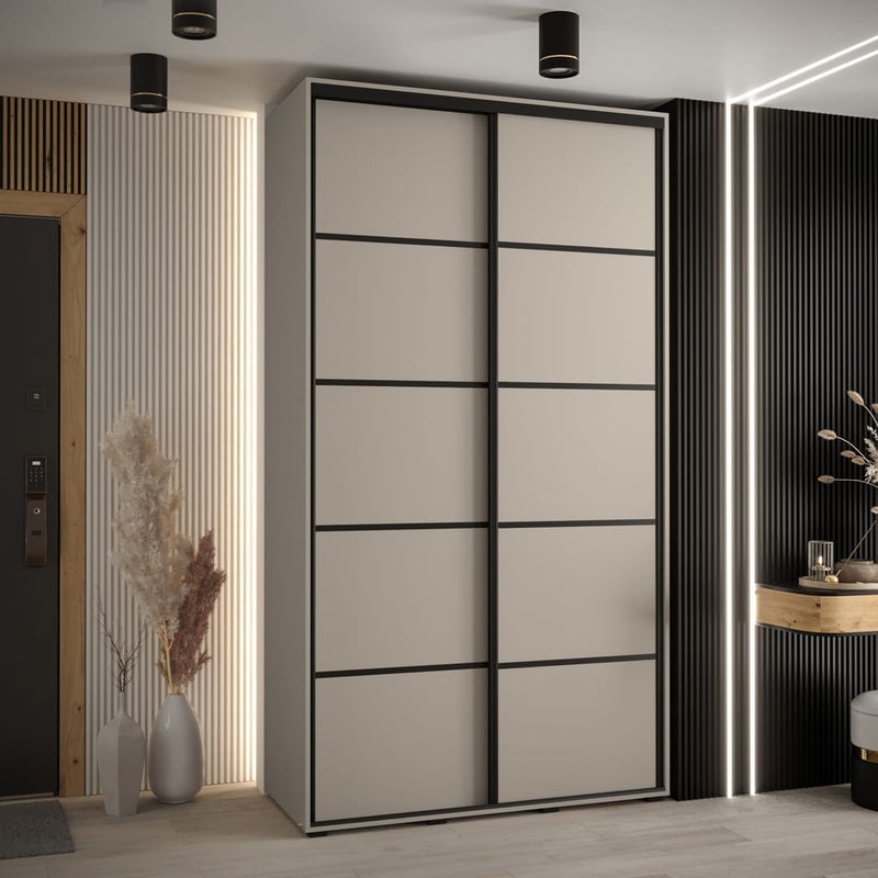 Dakota IV Sliding Door Wardrobe 140cm