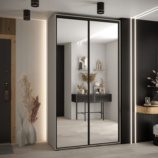 Dakota II Sliding Door Wardrobe 140cm