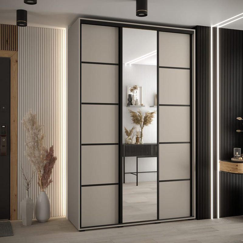 Dakota V Sliding Door Wardrobe 160cm