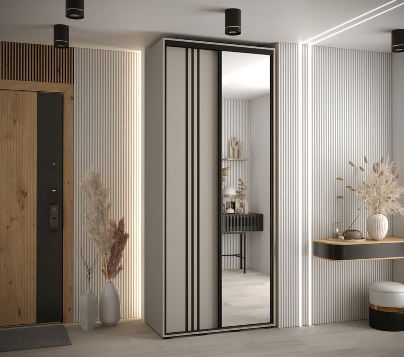 Dakota VII Sliding Door Wardrobe 120cm