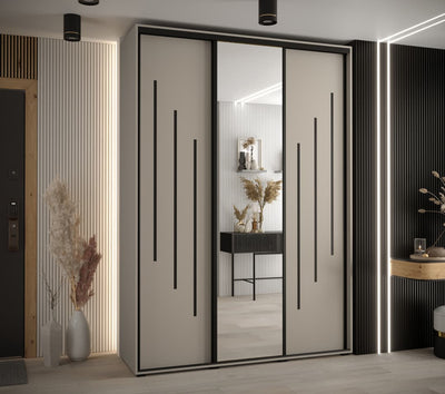 Dakota IX Sliding Door Wardrobe 180cm