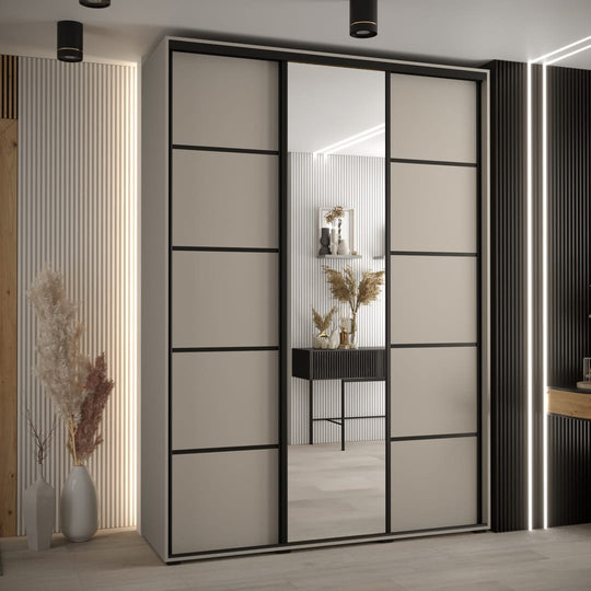 Dakota V Sliding Door Wardrobe 180cm