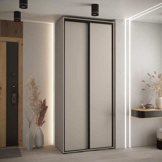 Dakota I Sliding Door Wardrobe 100cm