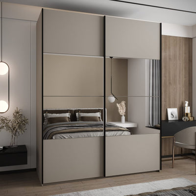 Trosa IV Sliding Door Wardrobe 190cm