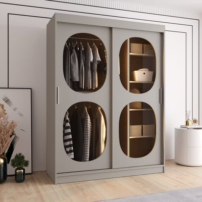 Bahrain II Sliding Door Wardrobe 150cm