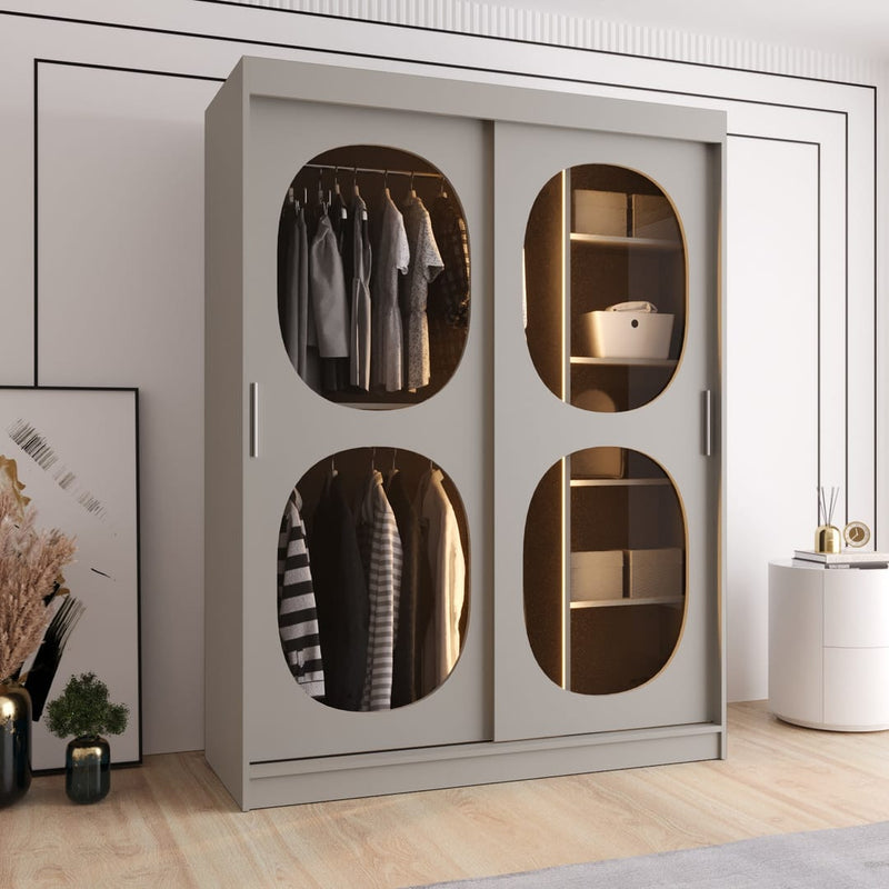 Bahrain II Sliding Door Wardrobe 150cm
