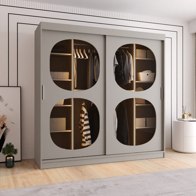 Bahrain II Sliding Door Wardrobe 200cm