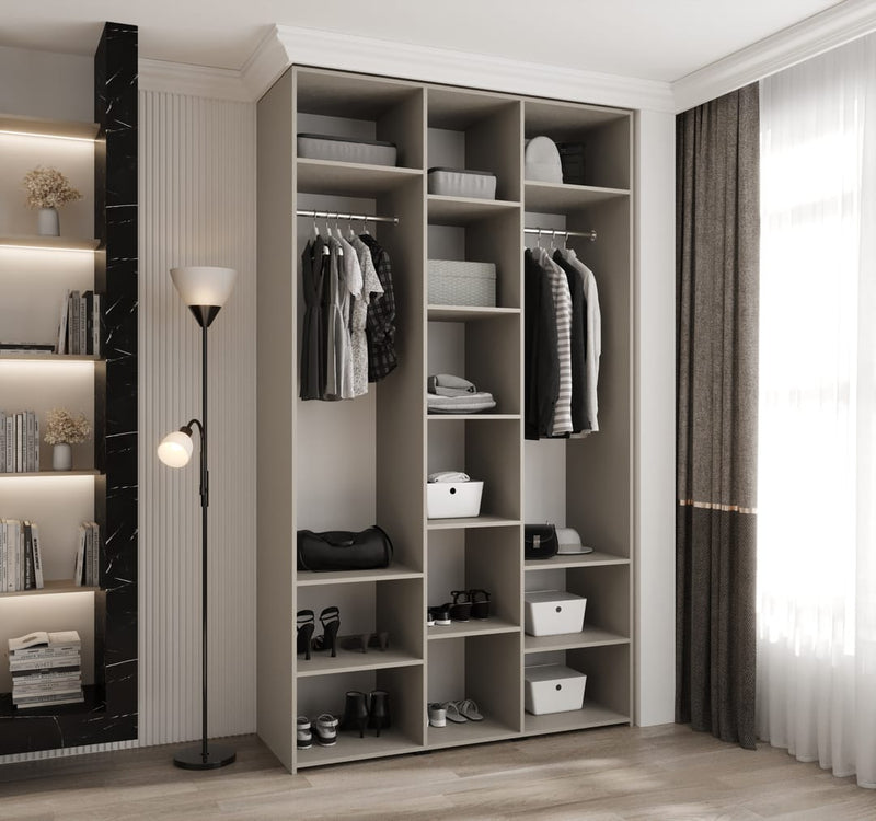 Como II Hinged Door Wardrobe 140cm