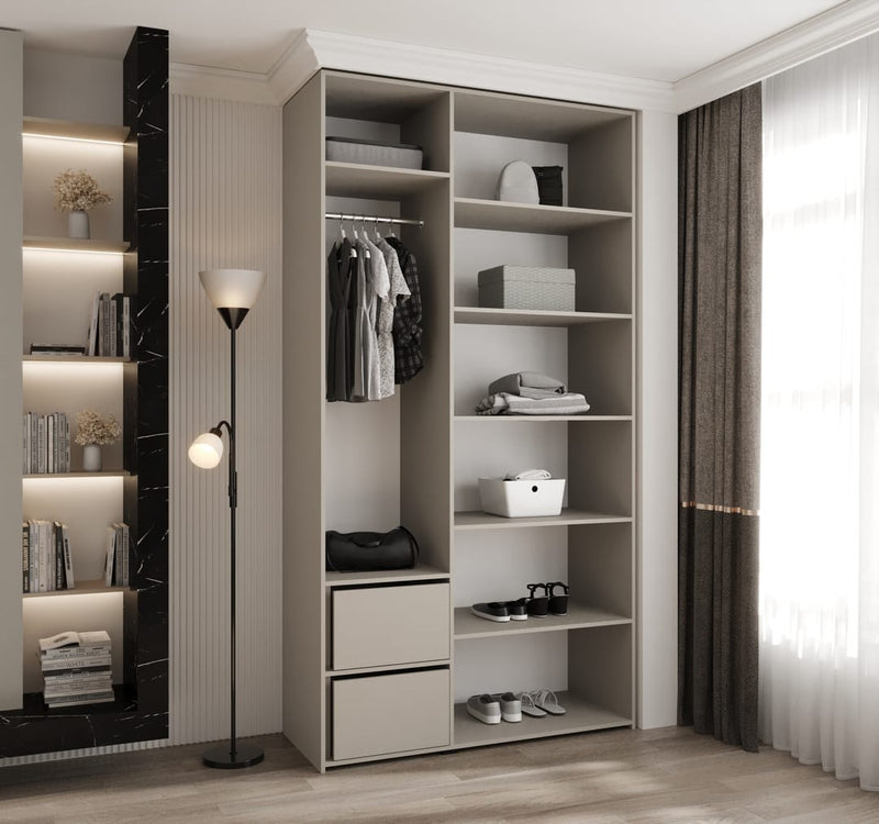 Como I Hinged Door Wardrobe 130cm