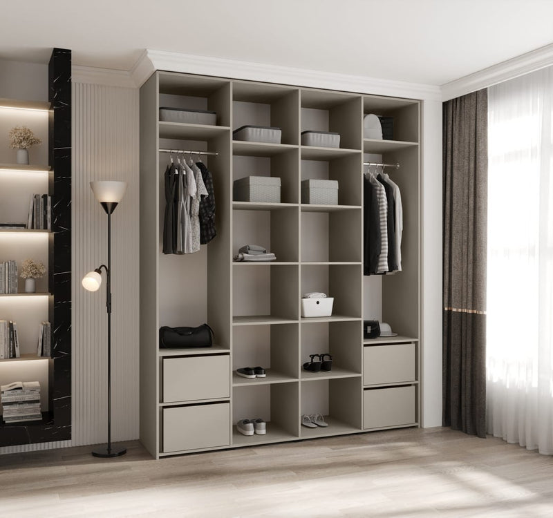 Como IV Hinged Door Wardrobe 200cm