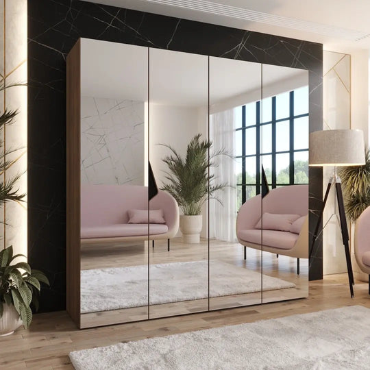 Sandi III Hinged Door Wardrobe 200cm