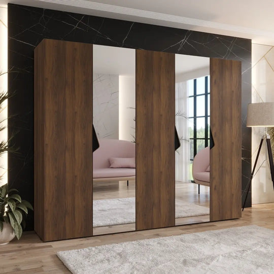 Sandi II Hinged Door Wardrobe 250cm
