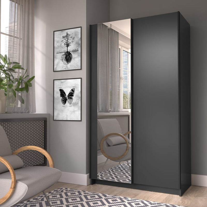 Sofia Sliding Door Wardrobe 100cm