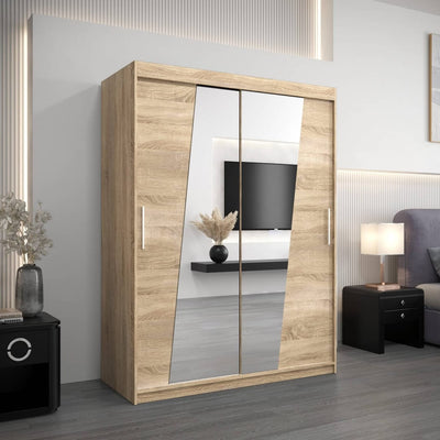 Rhomb Sliding Door Wardrobe 150cm