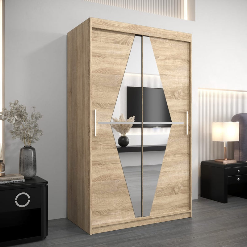 Boliwia Sliding Door Wardrobe 120cm