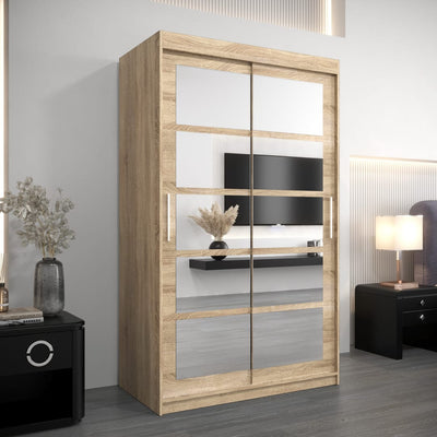 Roma II Sliding Door Wardrobe 120cm