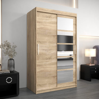 Roma I Sliding Door Wardrobe 120cm