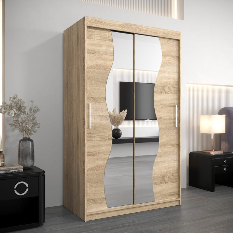 Madrid Sliding Door Wardrobe 120cm