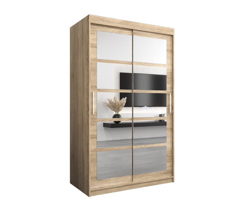 Roma II Sliding Door Wardrobe 120cm