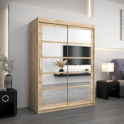 Roma II Sliding Door Wardrobe 150cm