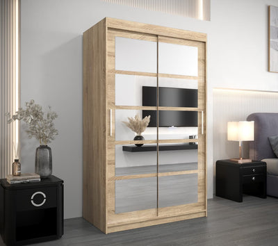 Roma II Sliding Door Wardrobe 120cm