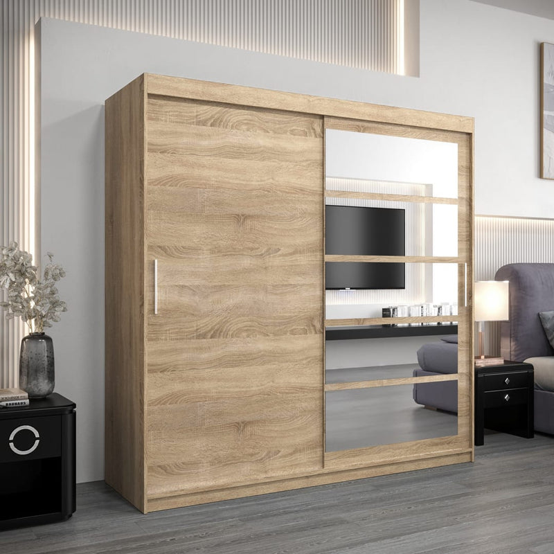 Roma I Sliding Door Wardrobe 200cm