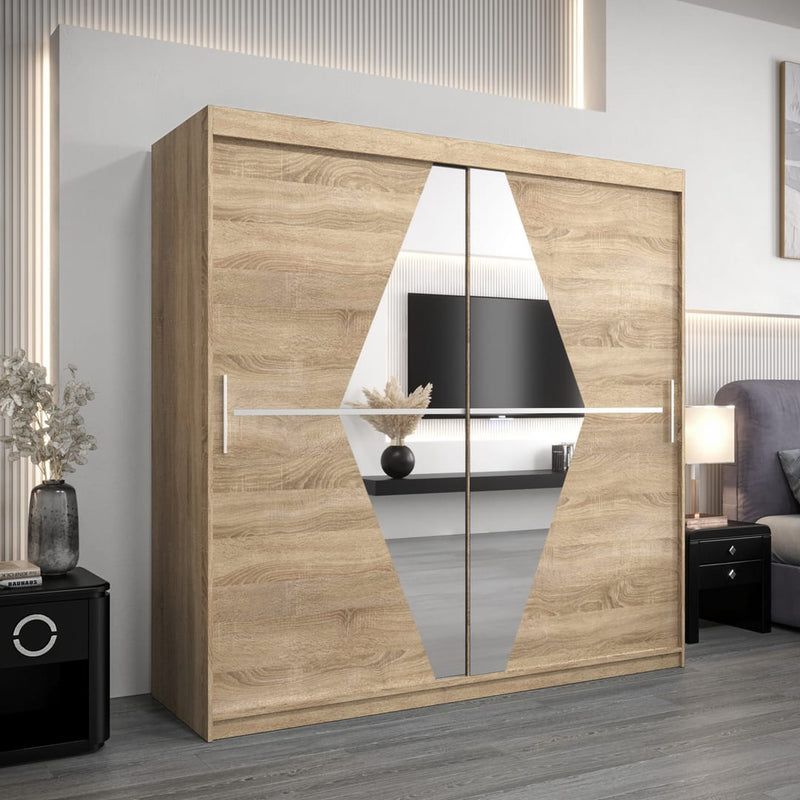 Boliwia Sliding Door Wardrobe 200cm