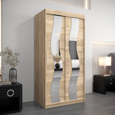 Seville Sliding Door Wardrobe 100cm