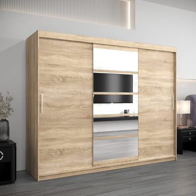 Roma I Sliding Door Wardrobe 250cm