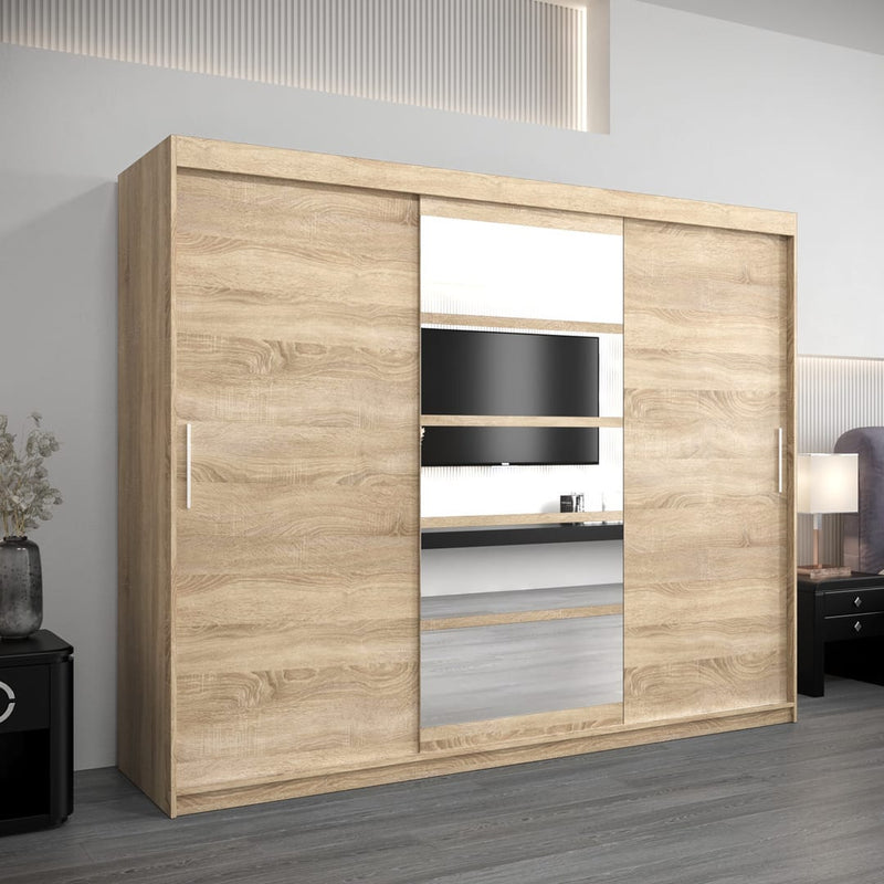 Roma I Sliding Door Wardrobe 250cm