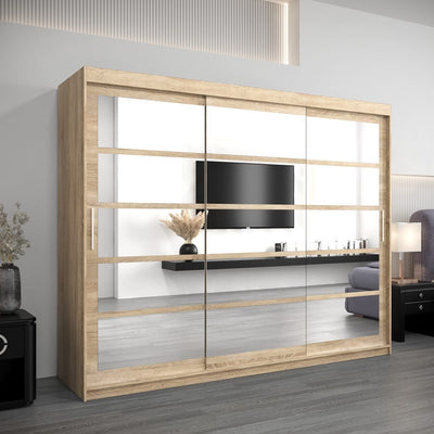 Roma II Sliding Door Wardrobe 250cm