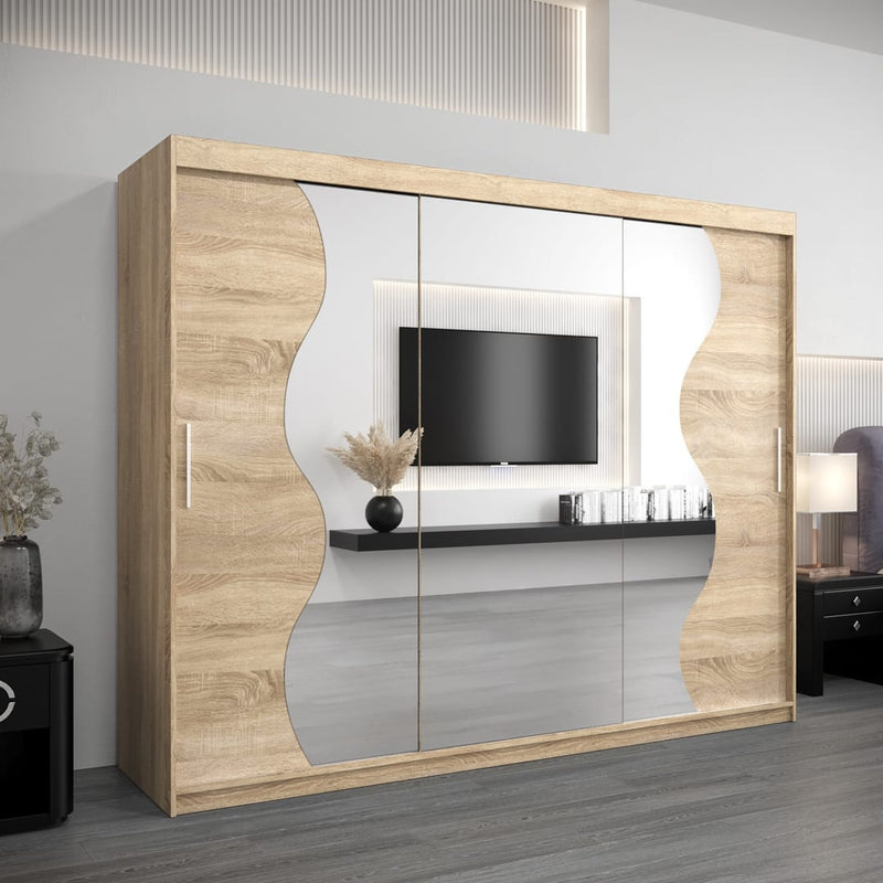 Madrid Sliding Door Wardrobe 250cm