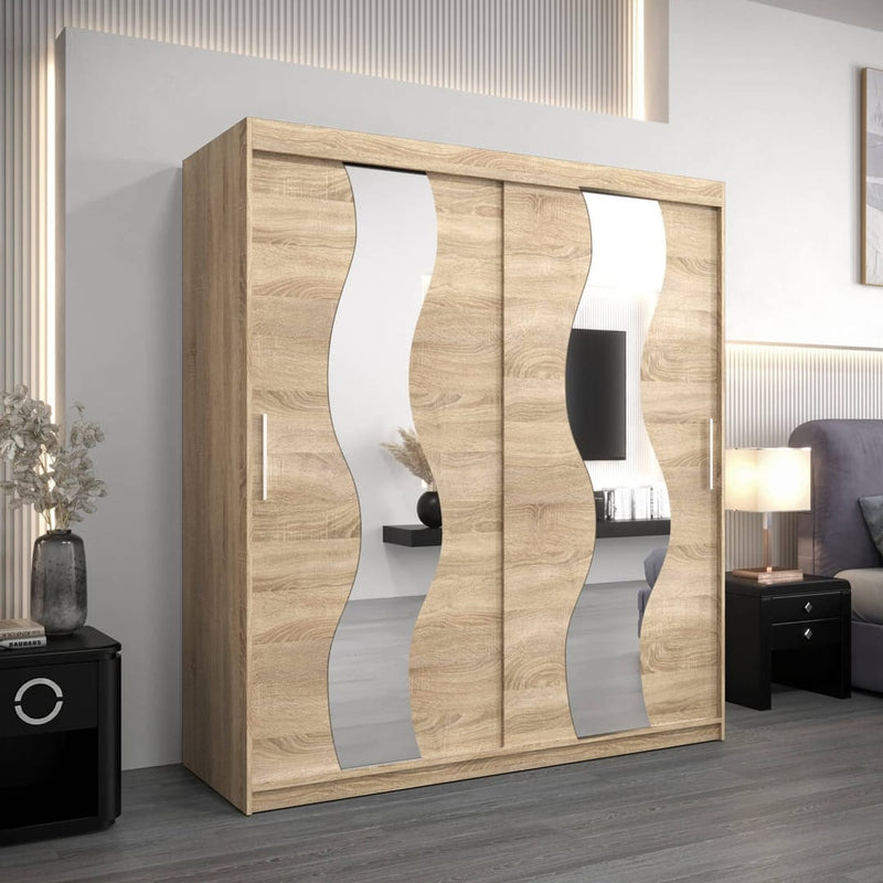 Seville Sliding Door Wardrobe 180cm