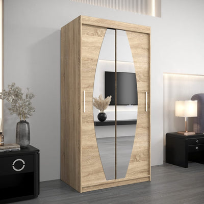 Elypse Sliding Door Wardrobe 100cm