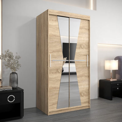 Morocco Sliding Door Wardrobe 100cm