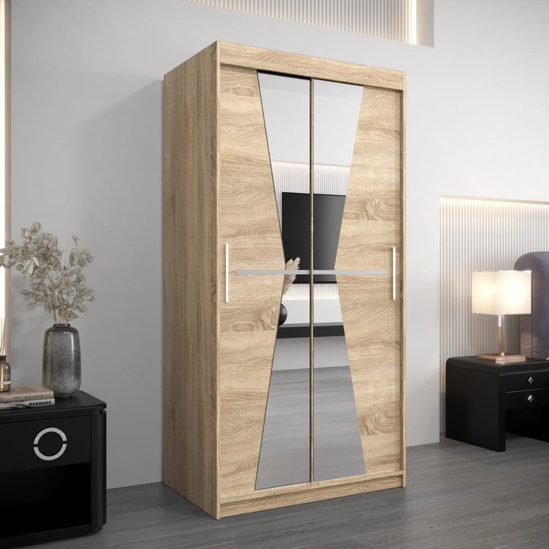 Morocco Sliding Door Wardrobe 100cm