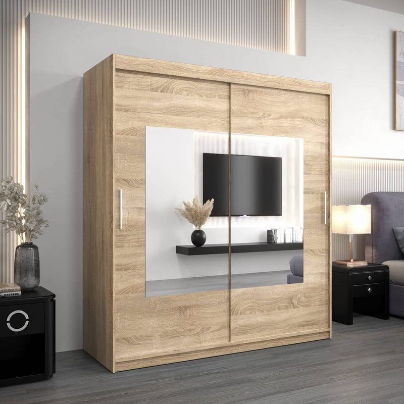 Torino Sliding Door Wardrobe 180cm